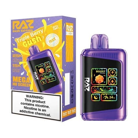 RAZ LTX 25K  GUSH EDITION TRIPLE BERRY GUSH