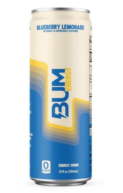 BUM ENERGY BLUEBERRY LEMONADE CN 12OZ