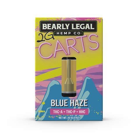 Bearly Legal Blue Haze Cart 2G