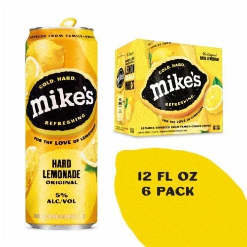 MIKES HARD LEMONADE CN 12OZ 6PK