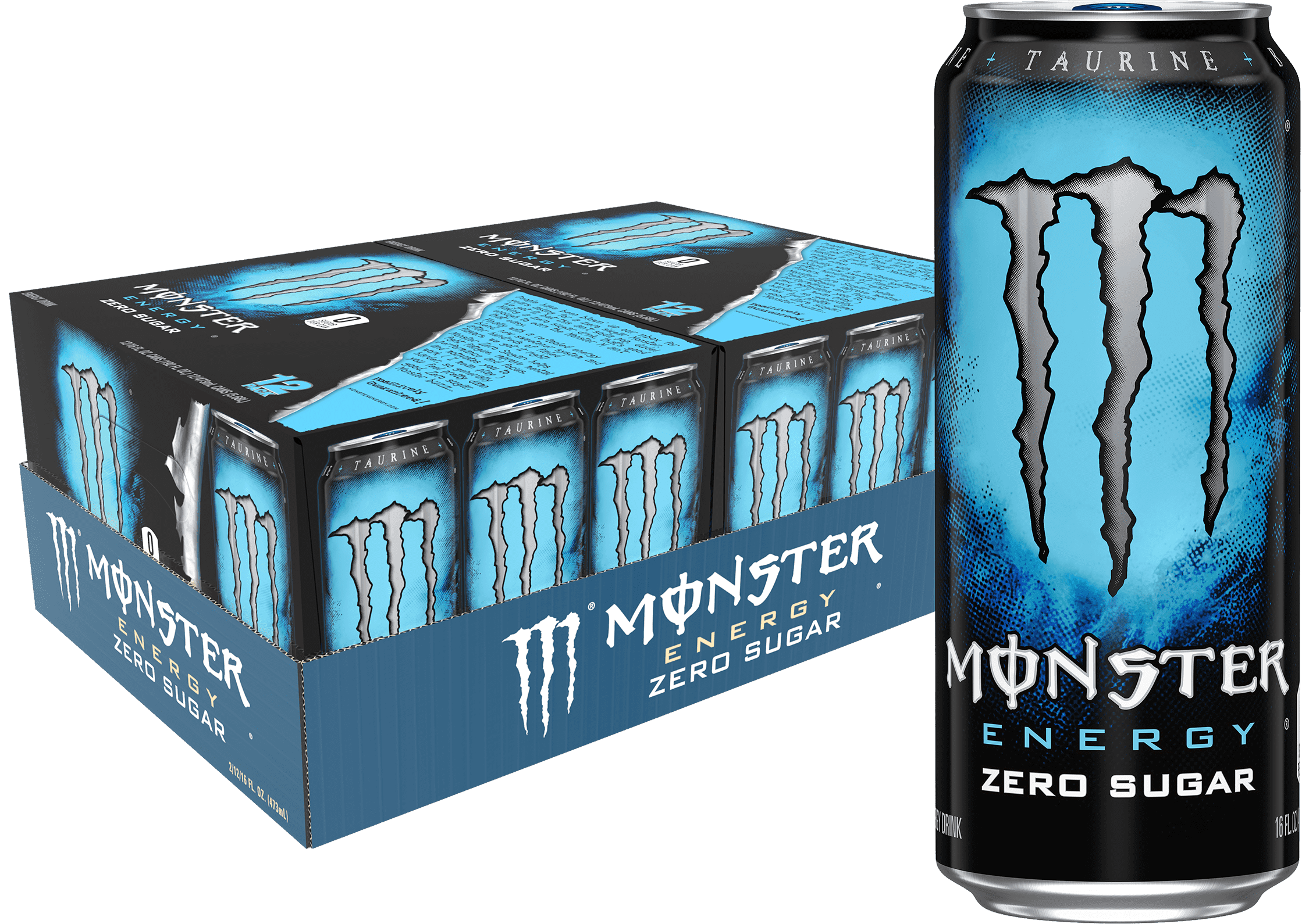 MONSTER ZERO SUGAR CN 16OZ