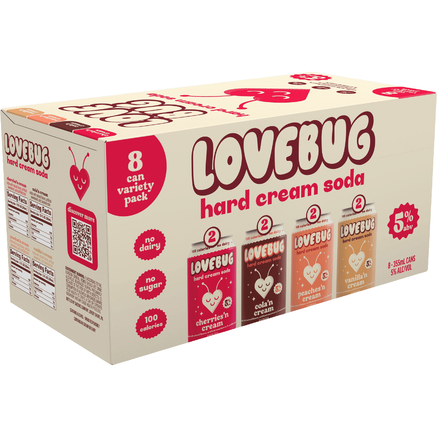 Lovebug Variety Cn 355ml 8pk