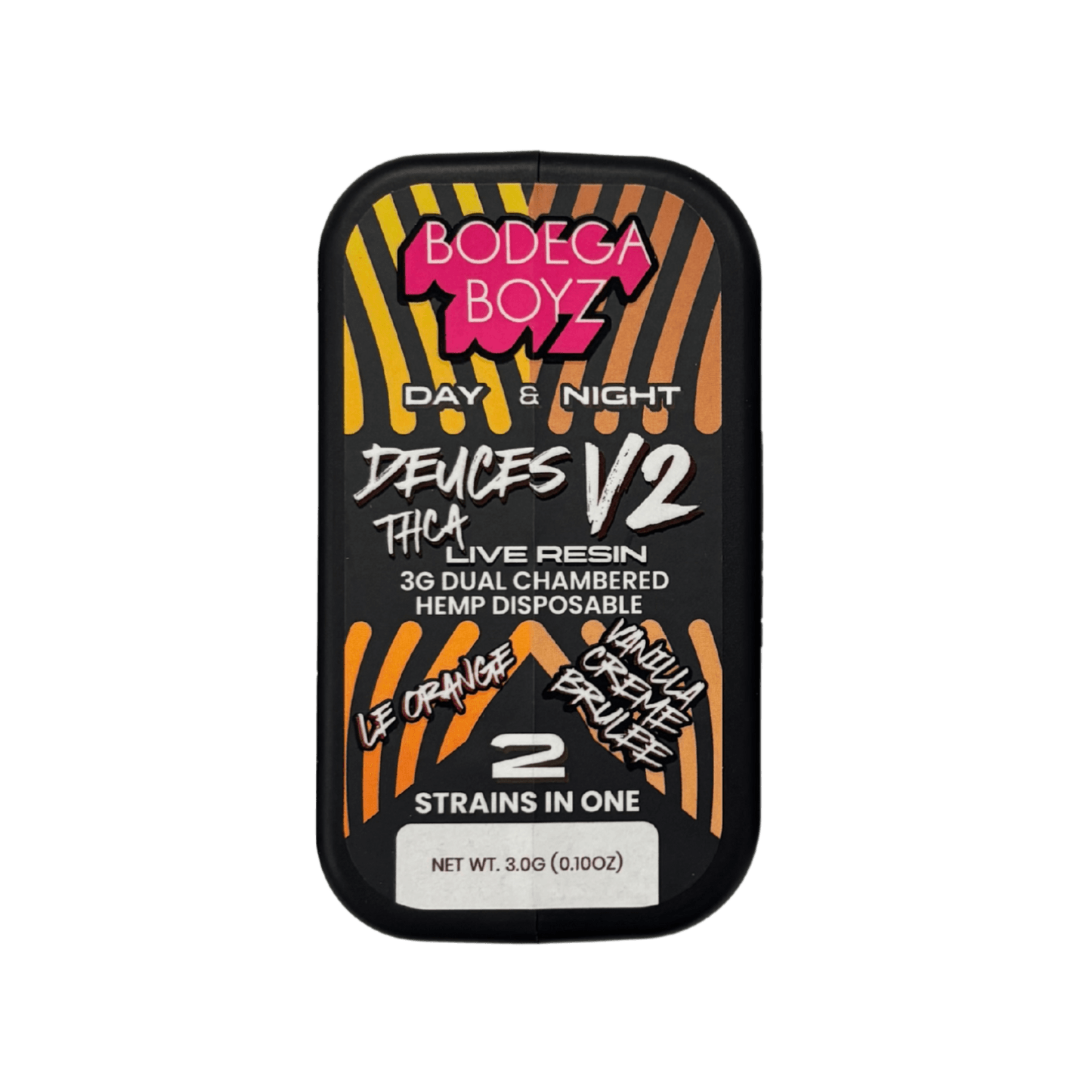 Bodega Boyz Deuces V2 Le Orange & Vanilla Creme Brulee 3G