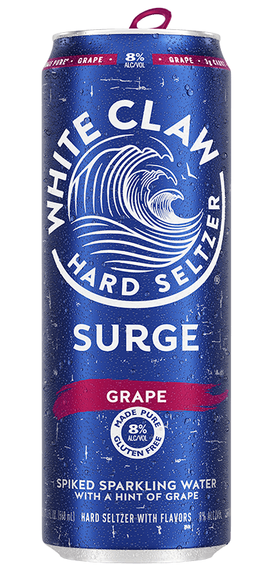 WHITE CLAW SURGE GRAPE CN 19.2OZ SINGLE