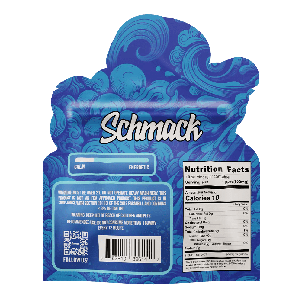 Schmack Gummies Liquid Diamonds Berry Blast 10ct