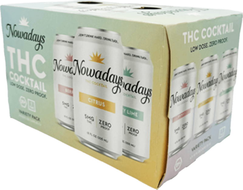 Nowadays Variety 5mg Cn 12oz 6pk