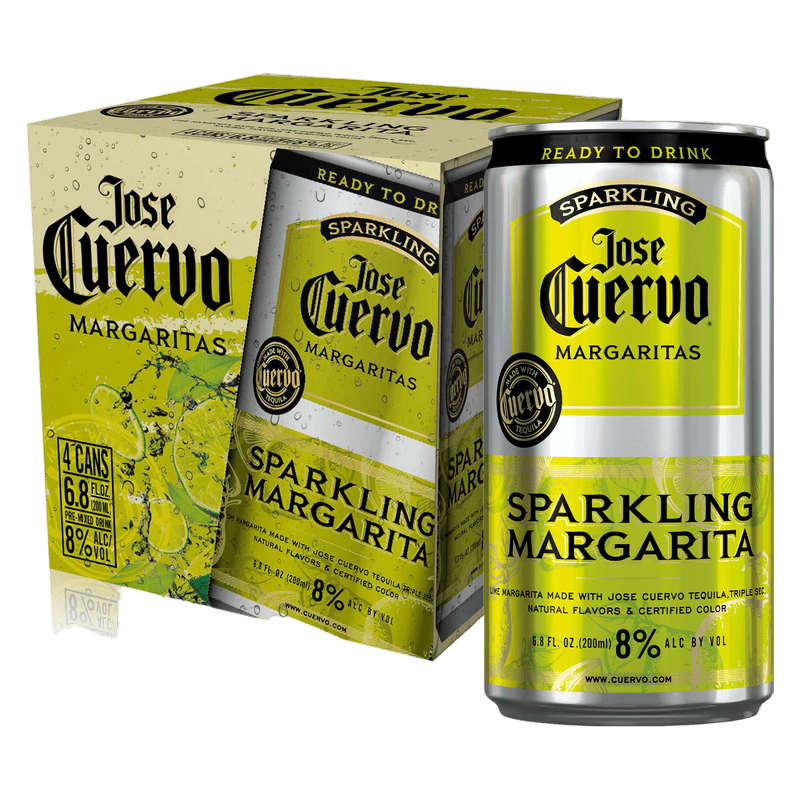 Cuervo Spiked Cocktail Lime Margarita Cn 12oz 4pk