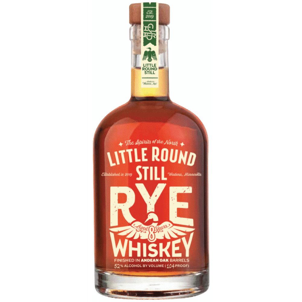 LITTLE ROUND STILL 8YR RYE 750ML
