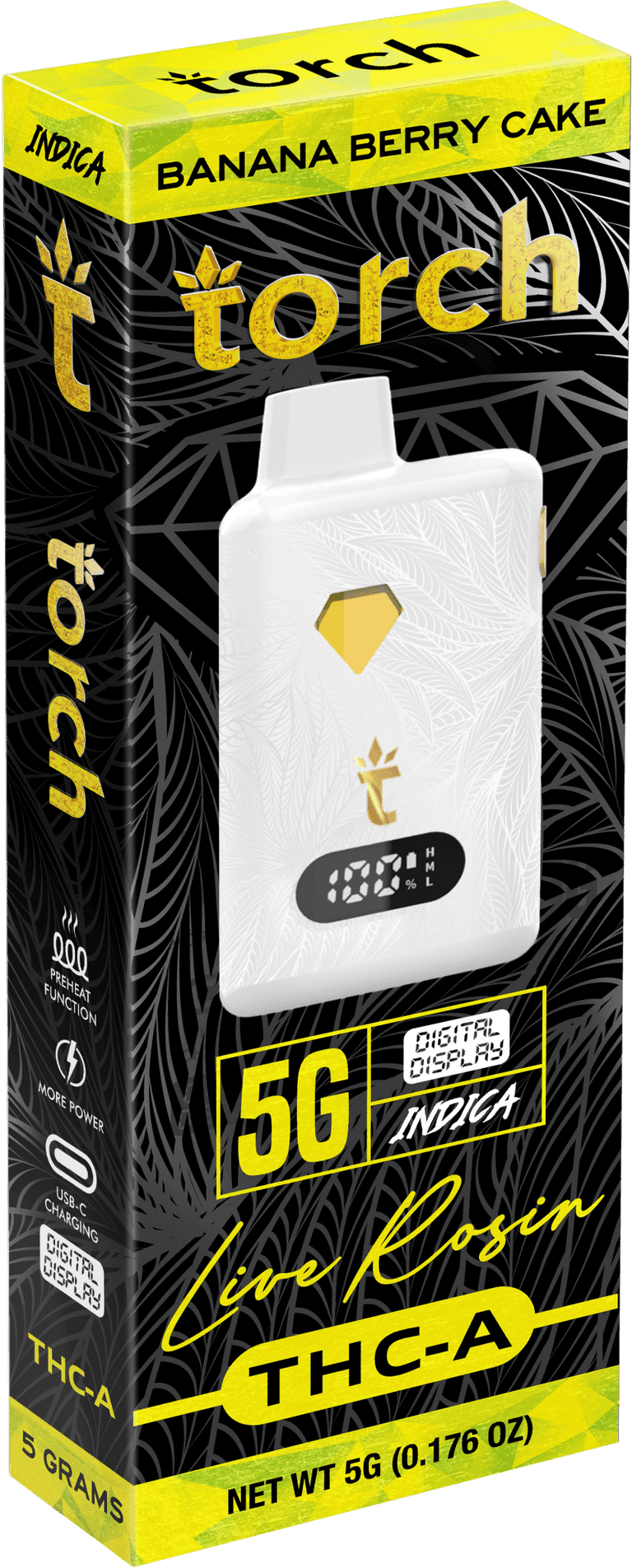 Torch Live Rosin Banana Berry Cake 5g
