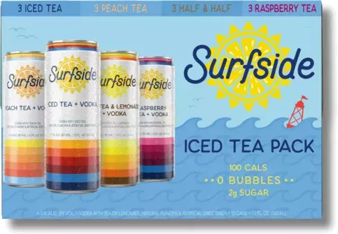 SURFSIDE ICED TEA VARIETY CN 12OZ 12PK