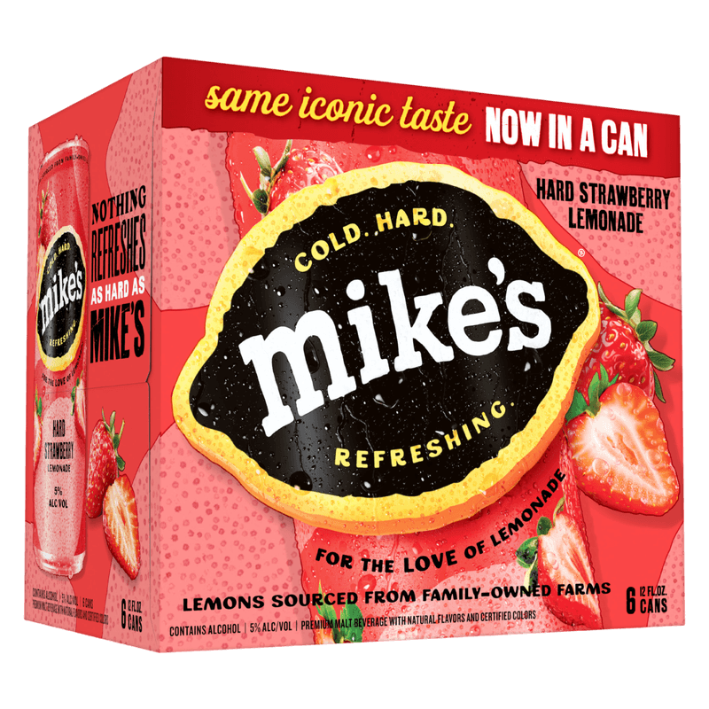 MIKES HARD PEACH CN 12OZ 6PK