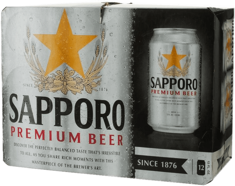 SAPPORO CN 12OZ 12PK