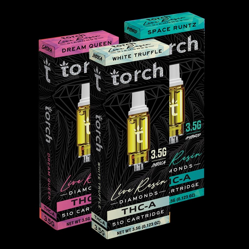 Torch Live Resin Diamonds White Truffle 3.5g cart