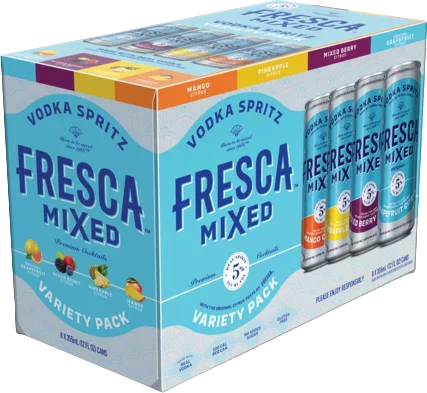 Fresca Vodka Cooler Variety Cn 12oz 8pk