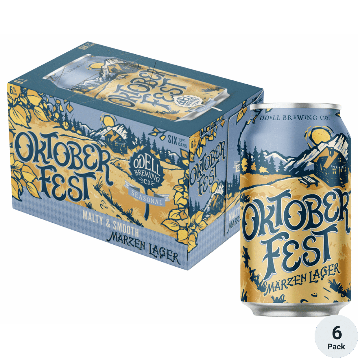 ODELL OKTOBERFEST CN 12OZ 6PK