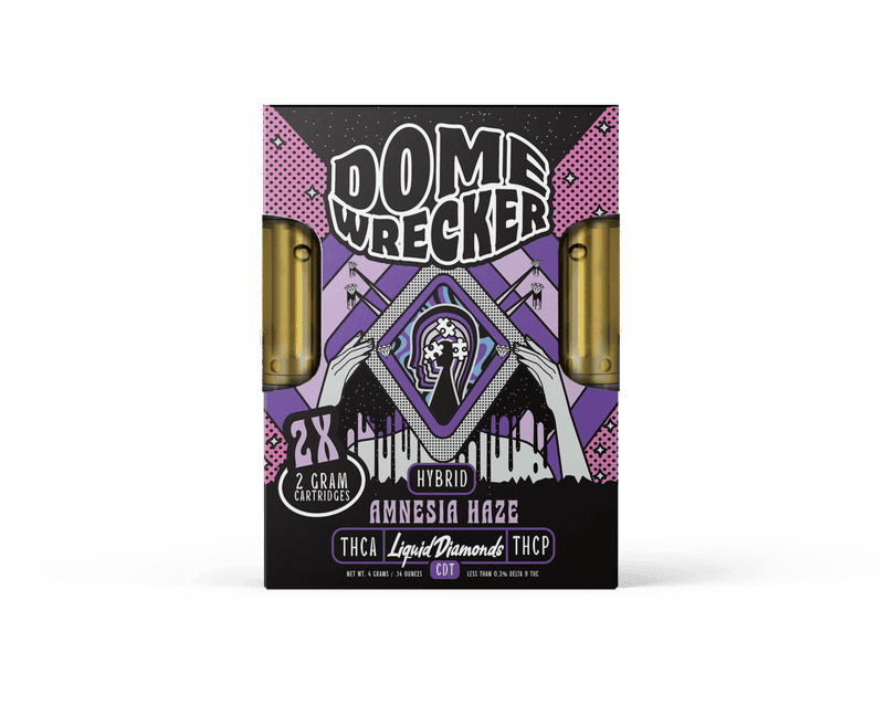 Domewrecker 2X2G Cartridges Amnesia Haze
