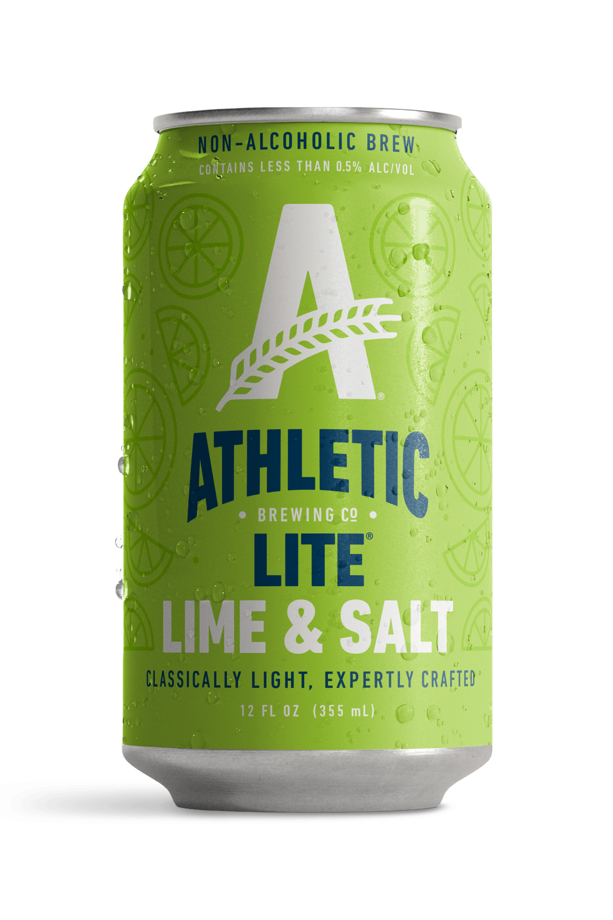 ATHLETIC LITE LIME & SALT CN 12OZ 6PK