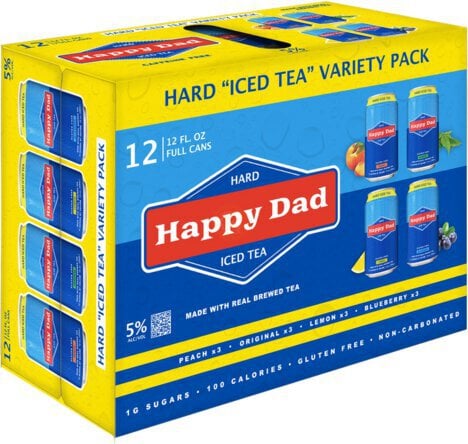 HAPPY DAD TEA VARIETY CN 12OZ 12PK