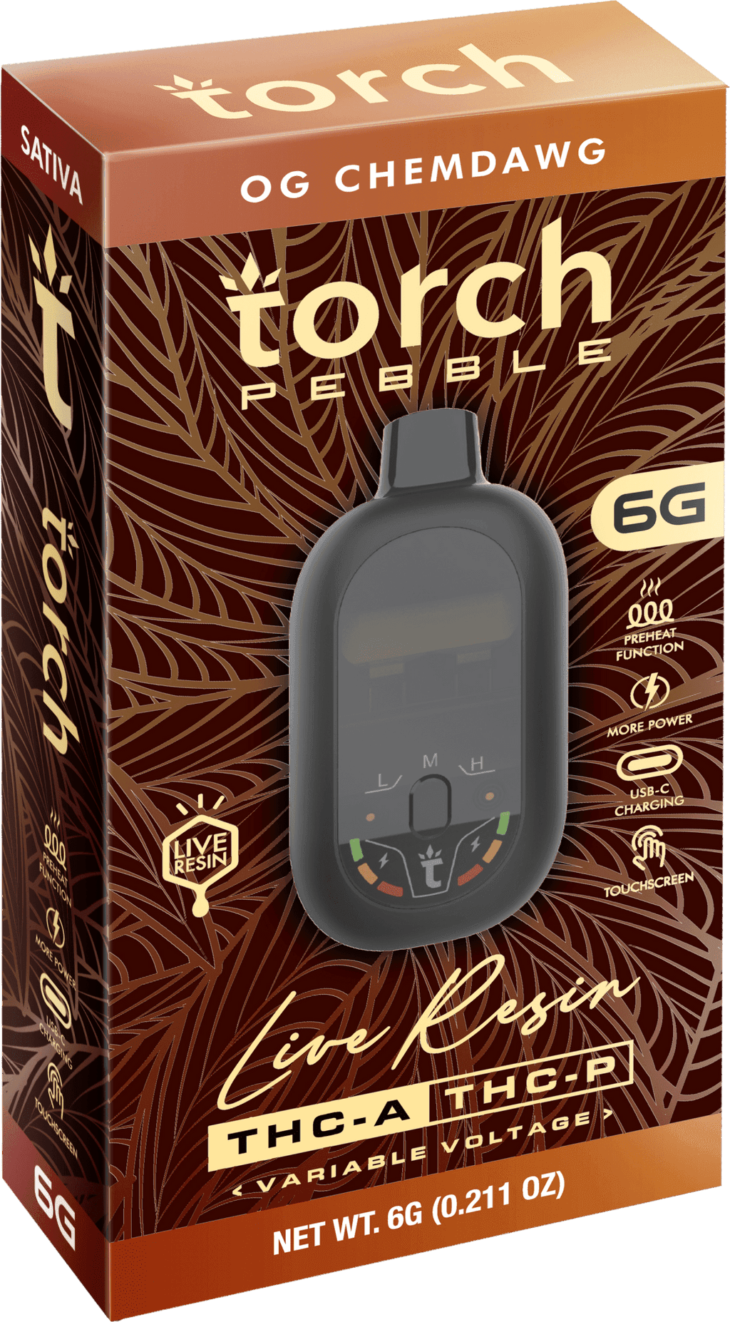 Torch Pebble OG Chemdawg 6g