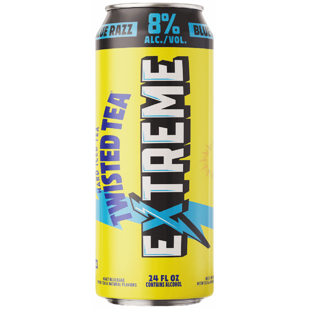 TWISTED TEA EXTREME BLUE RAZZ CN 24OZ
