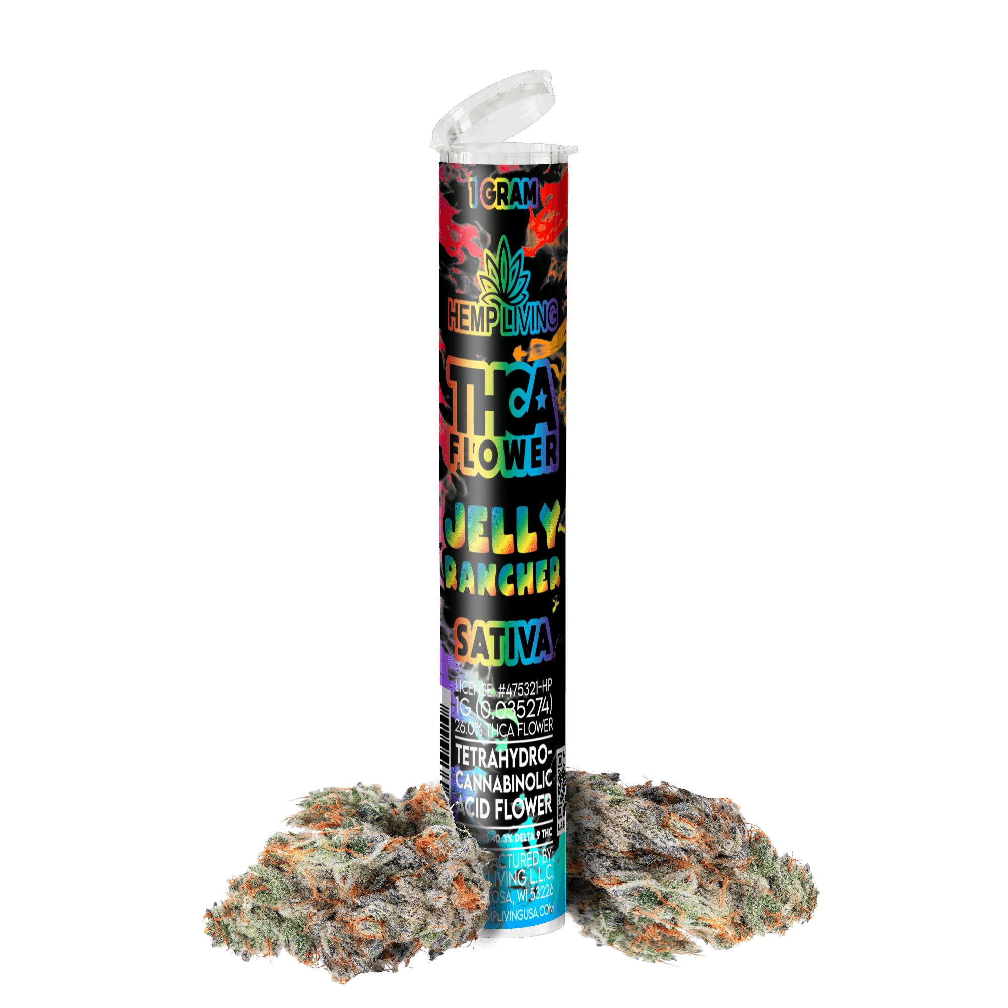 Hemp Living Jelly Rancher Pre-roll 1G