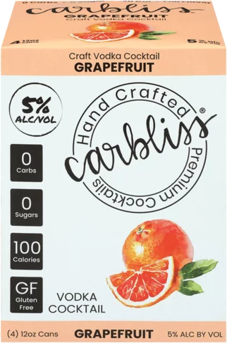 CARBLISS GRAPEFRUIT CN  12OZ 4PK