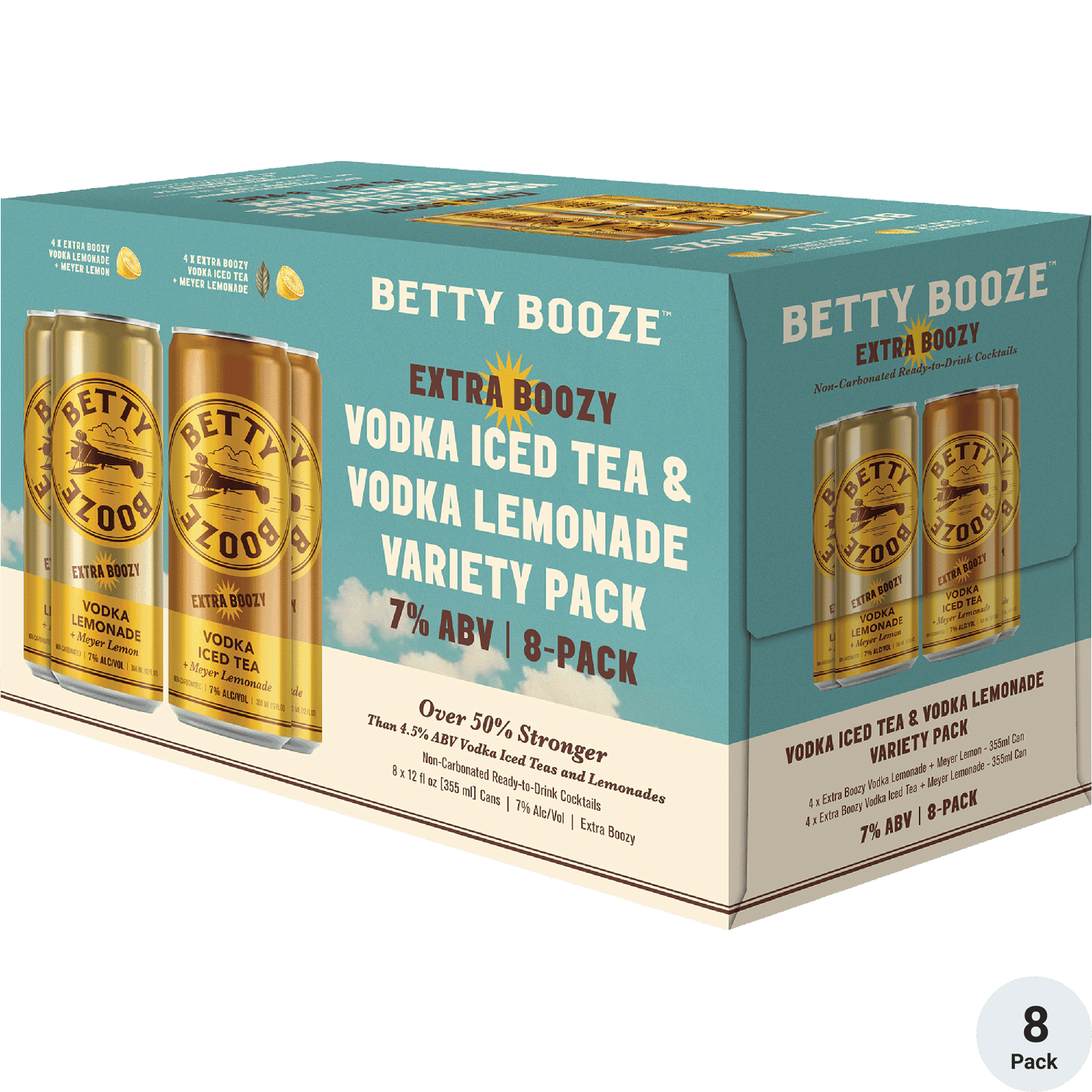 BETTY BOOZE VARIETY CN 12OZ 8PK