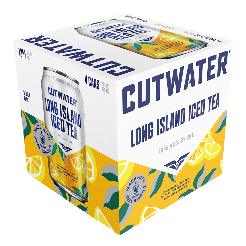CUTWATER LONG ISLAND CN 12OZ 4PK