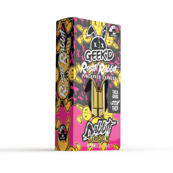 Geek'd Dabbit Rosin Rabbit Pineapple Express .5g