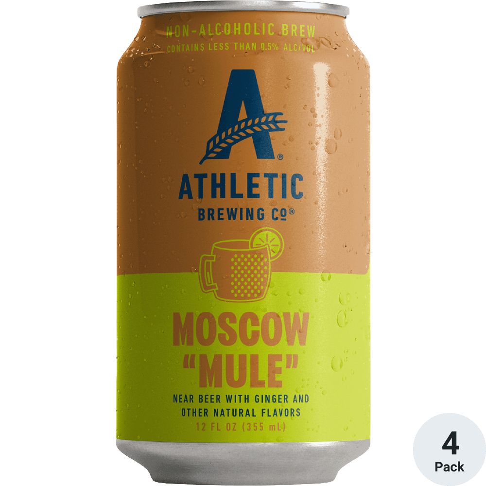 ATHLETIC MOSCOW MULE CN 12OZ 4PK
