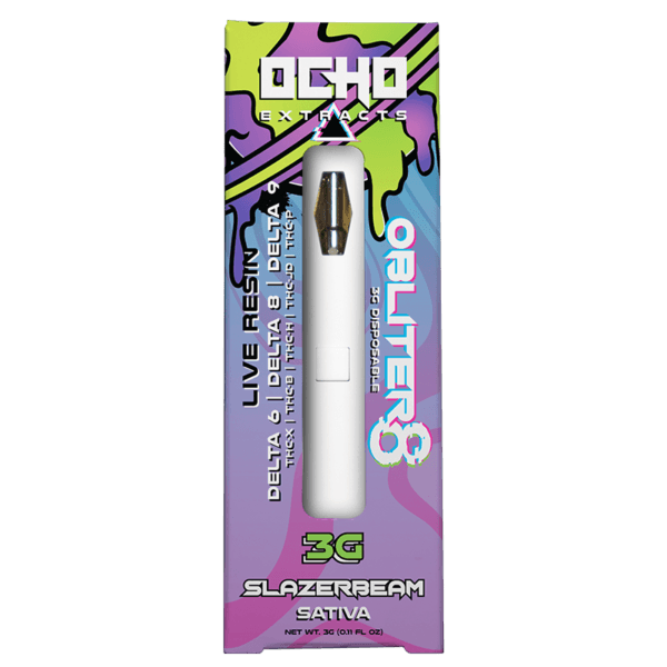 Ocho Obliter8 Live Resin Blends  Slazerbeam 3G