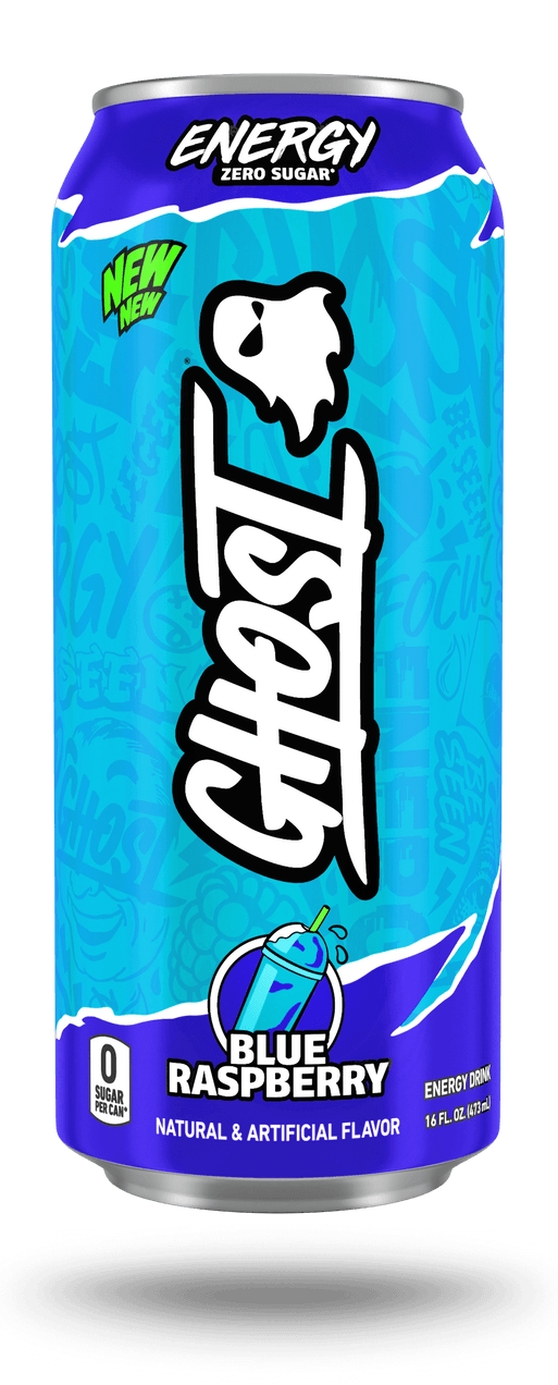 GHOST BLUE RASPBERRY CN 16OZ