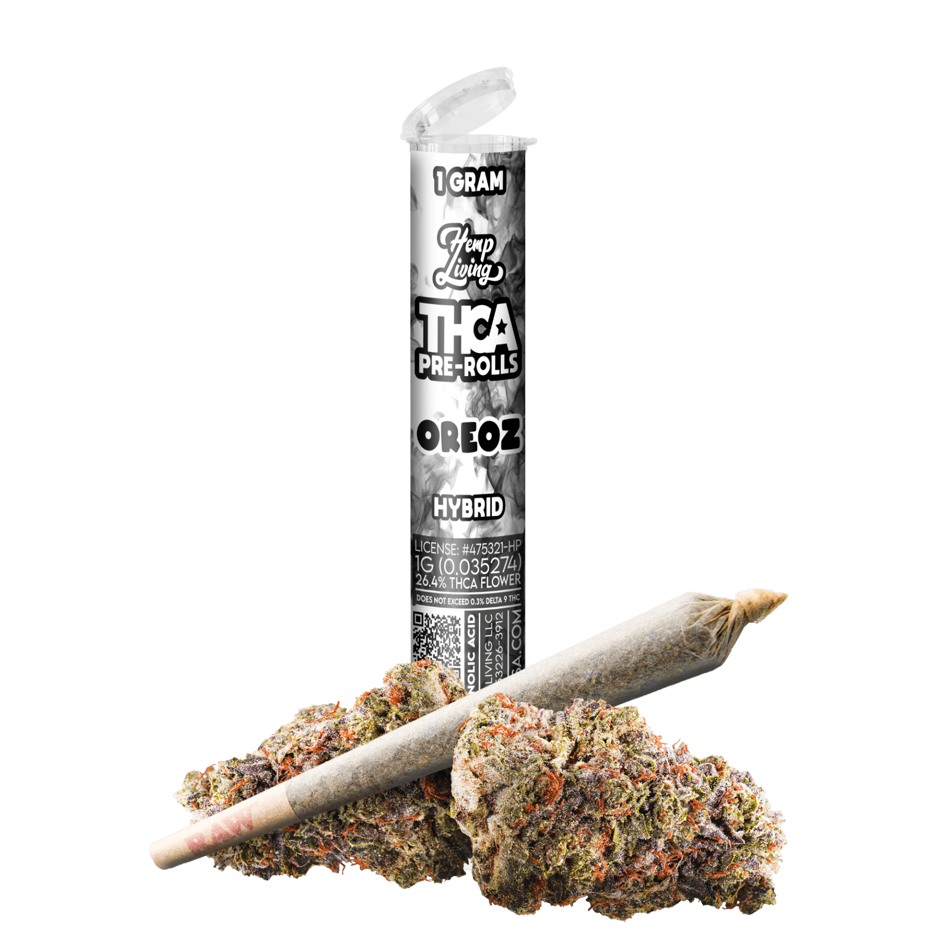 Hemp Living Oreoz Pre-roll 1G