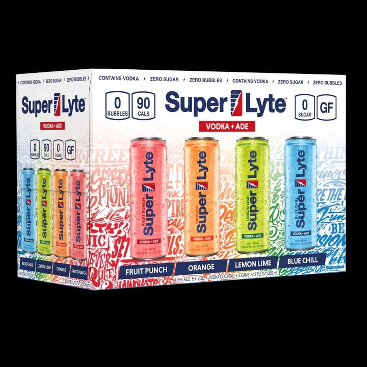 SUPER LYTE VARIETY PACK CN 12OZ 8PK