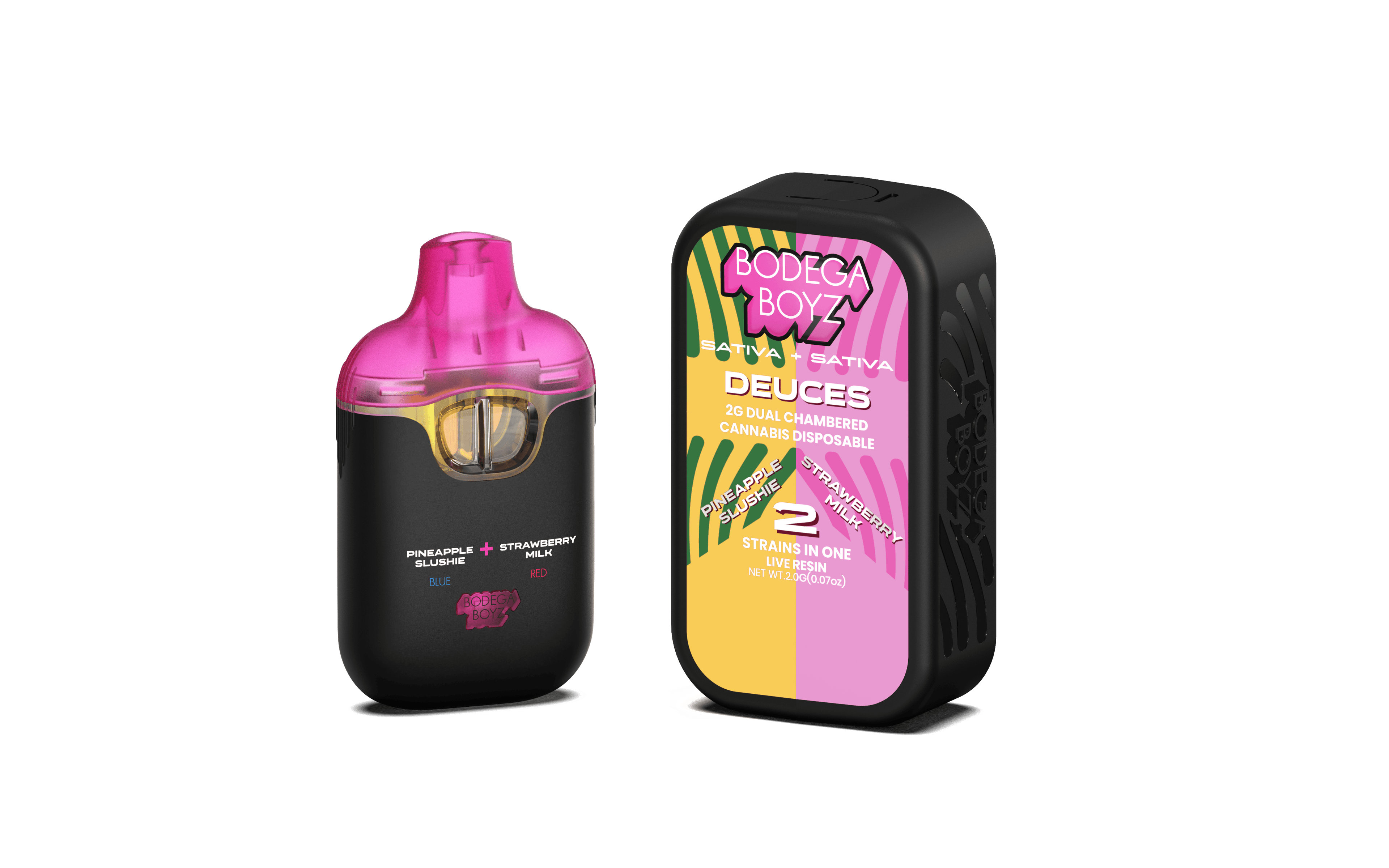 Bodega Boyz Deuces V2 Pineapple Slushie & Strawberry Milk 3G