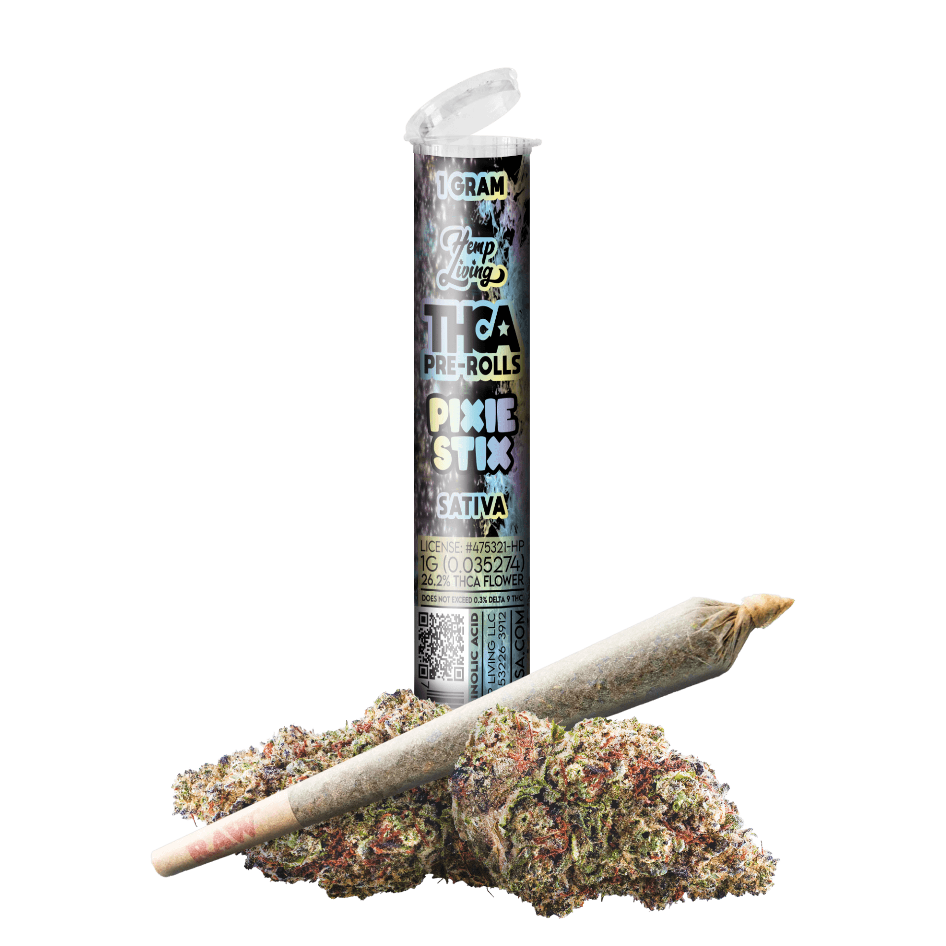 Hemp Living Pixie Stix Pre-roll 1G