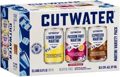 CUTWATER MARTINI VARIETY CN 12OZ 12PK