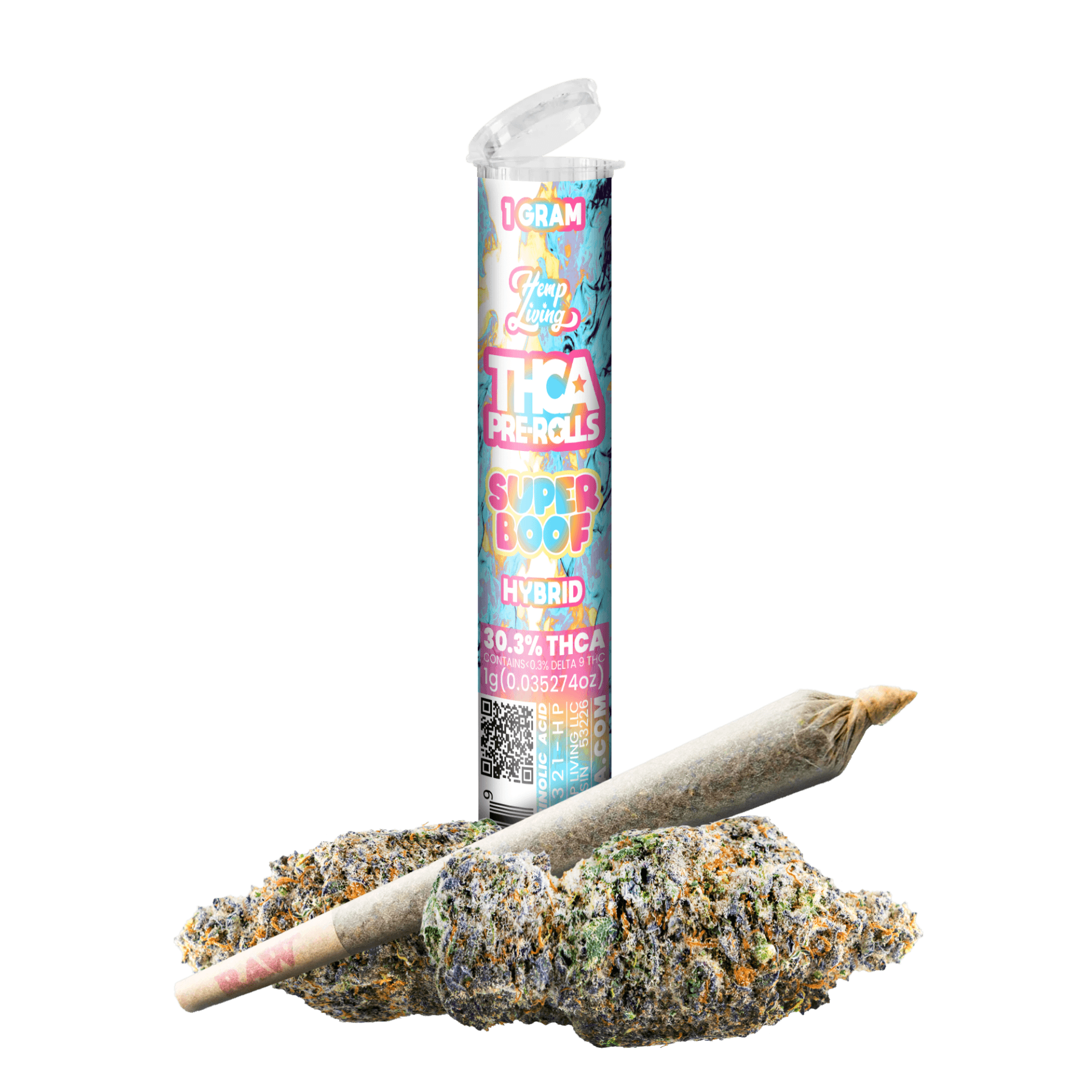 Hemp Living Super Boof Pre-roll 1G