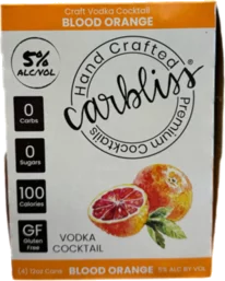 CARBLISS BLOOD ORANGE CN 12OZ 4PK
