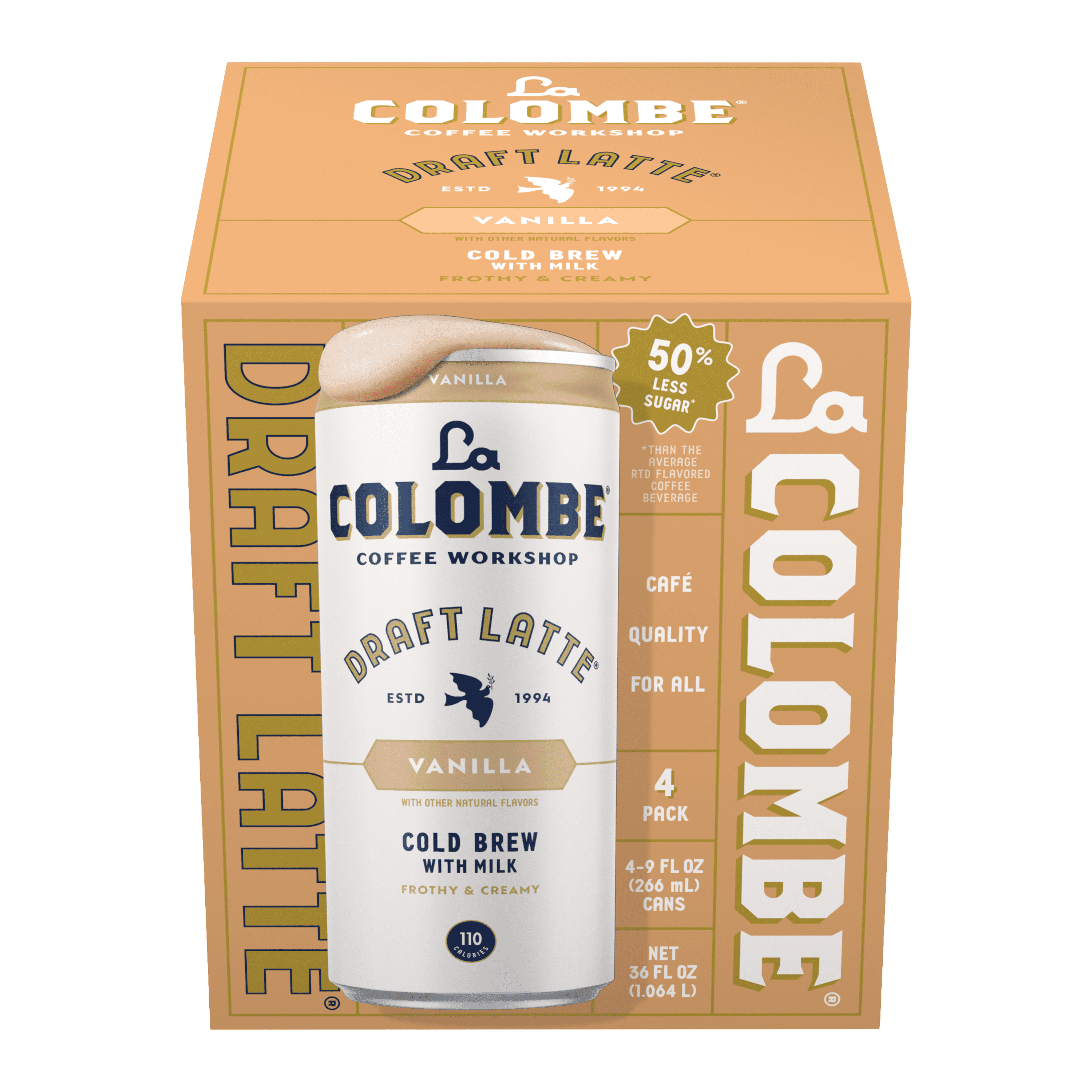 LA COLOMBE VANILLA COLD BREW 11OZ