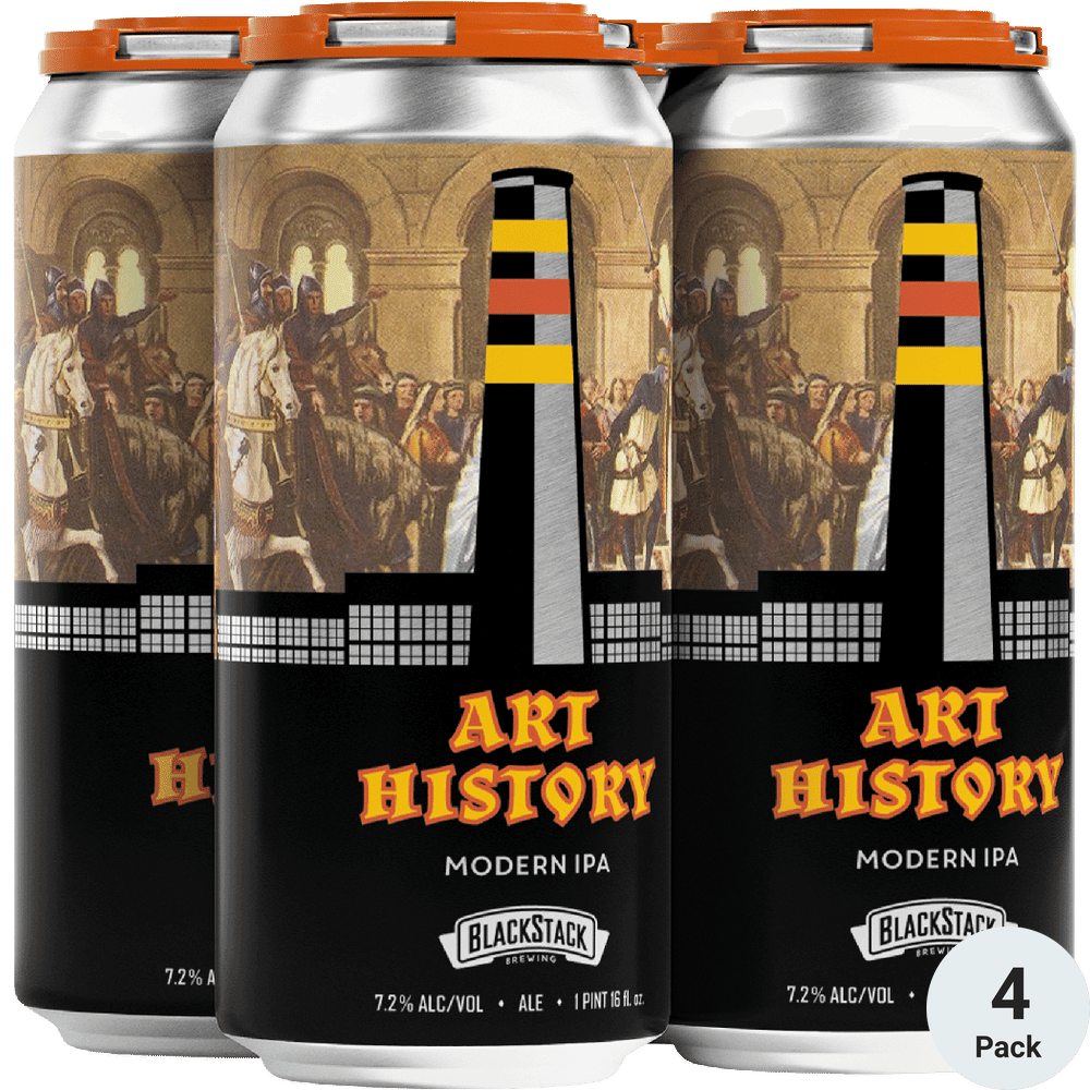 BLACK STACK ART HISTORY CN 16OZ SINGLE