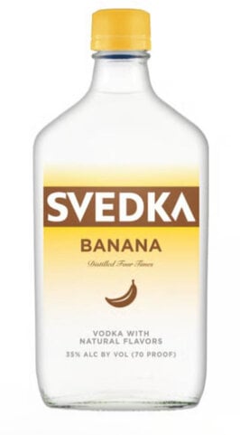 SVEDKA BANANA 375ML