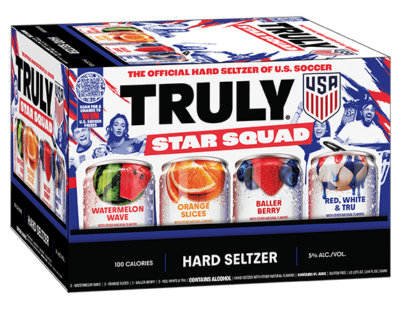 TRULY STAR SQUAD SUMMER VARIETY CN 12OZ 12PK