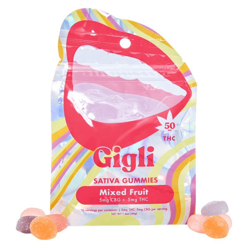 Gigli Sativa Mixed Fruit Gummies 5mg