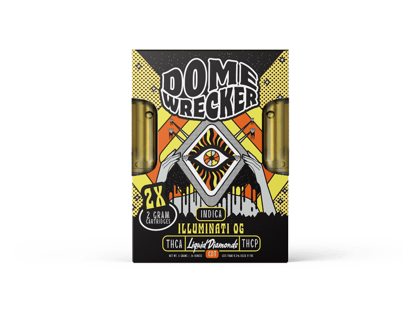 Domewrecker 2X2G Cartridges Illuminati OG
