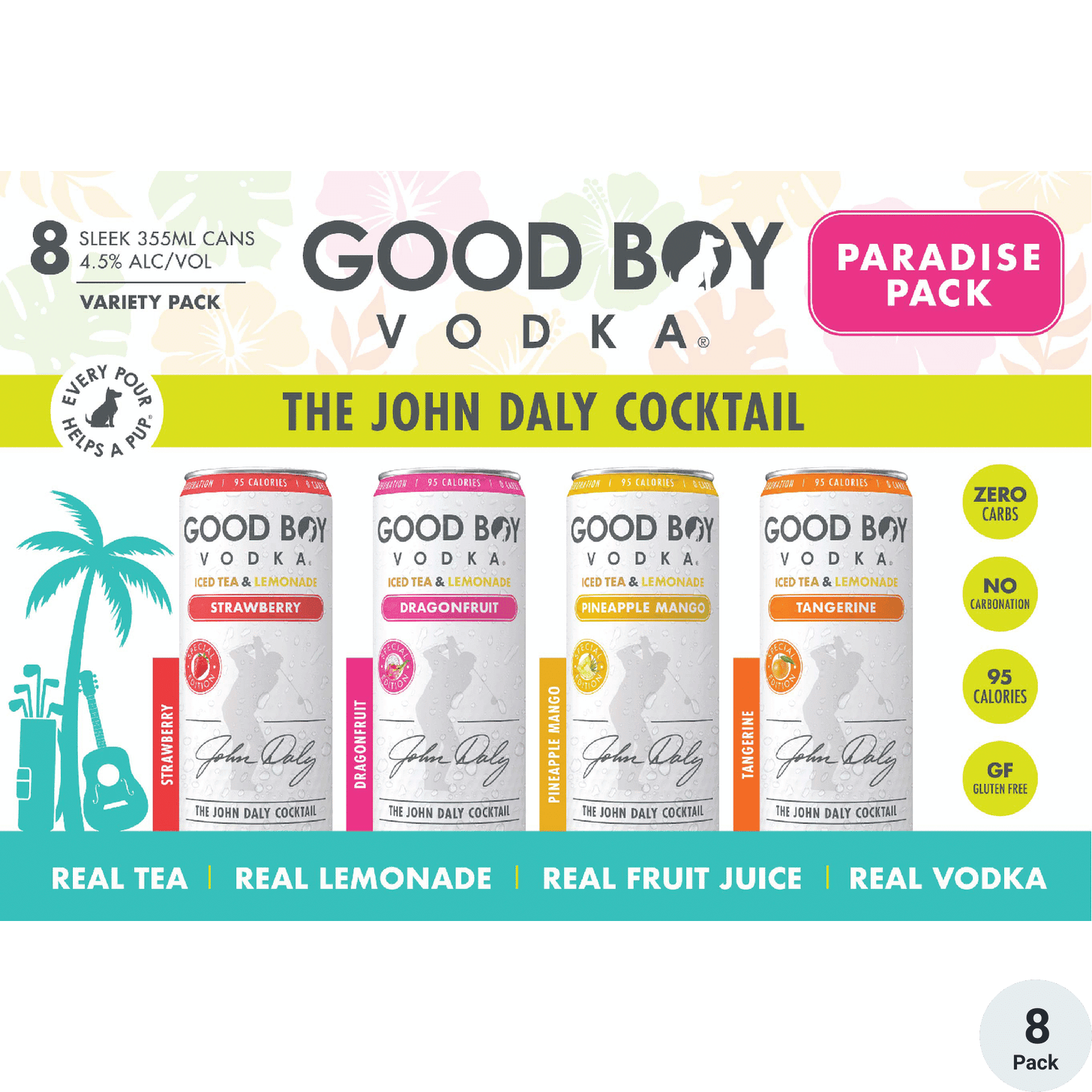 GOOD BOY PARADISE VARIETY CN 12OZ 8PK