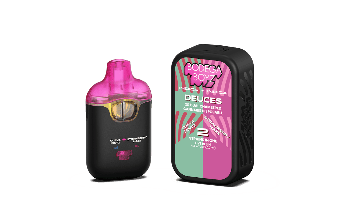 Bodega Boyz Deuces V2 Guava Mintz & Strawberry Haze 3G