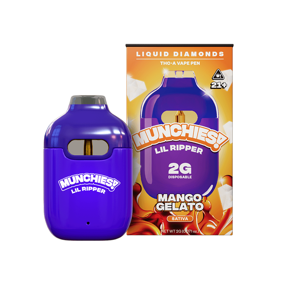 Munchies ! Lil Ripper Liquid Diamonds Mango Gelato 2g