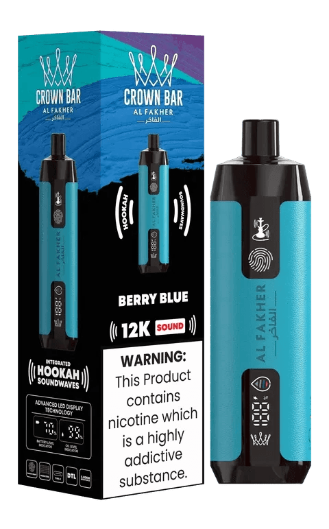 ALFAKHER CROWN BAR SOUNDWAVE 12K BERRY BLUE